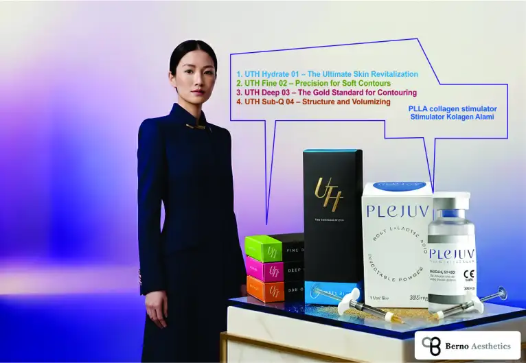 UTH Derma Filler Vs. PLLA Collagen Stimulator (Plejuv)